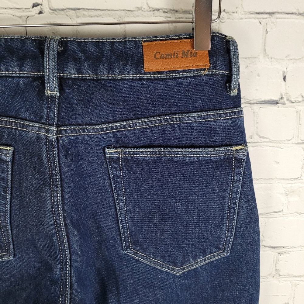 CAMII MIA | fleece lined skinny denim jeans